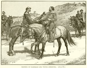 Meeting of Garibaldi and Victor Emmanuel
