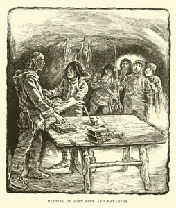 Meeting of John Beck and Kayarnak by English School