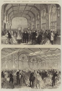 Meeting of the British Association at Birmingham by English School