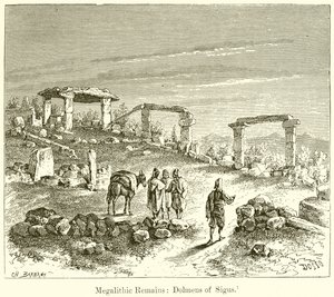 Megalithic Remains: Dolmens of Sigus by English School