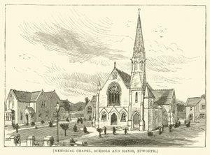 Memorial Chapel, Schools and Manse, Epworth