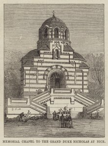 Memorial Chapel to the Grand Duke Nicholas at Nice by English School