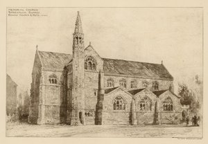 Memorial Church in Streatham by English School