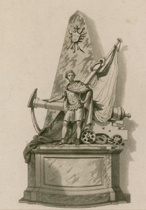 Memorial to Admiral Holmes, Westminster Abbey, London