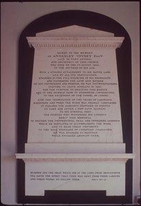 Memorial to Annesley Voysey