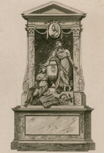 Memorial to William Pulteney, Earl of Bath, Westminster Abbey, London by English School