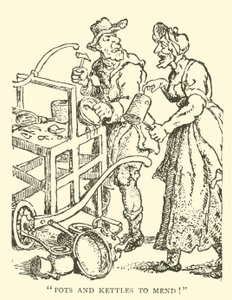 Mending Pots and Kettles by English School