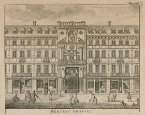 Mercers Chapel, Cheapside, London by English School