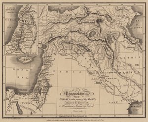 Mesopotamia with Canaan and other parts of the East, adapted to the histories of Abraham, Isaac and Jacob by English School
