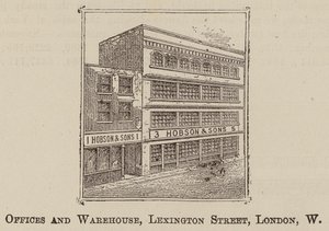 Messrs Hobson and Sons, Military Outfitters