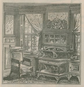 Messrs Howard and Sons Furniture by English School