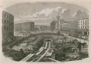 Metropolitan Railway Works at King
