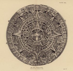 Mexico: The Aztec Calendar Stone by English School