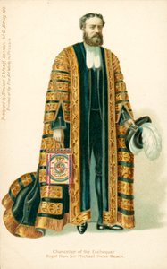 Michael Edward Hicks Beach, Chancellor of the Exchequer by English School