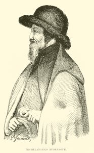 Michelangelo Buonarroti by English School