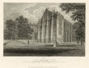 Middle Temple Hall by English School