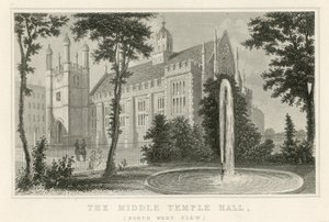 Middle Temple Hall by English School
