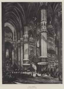Milan Cathedral by English School