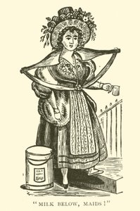 Milkmaid by English School
