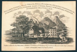 Miller & Jones, manufacturer of ale and porter for exportation by English School