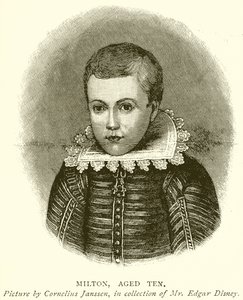 Milton, aged Ten