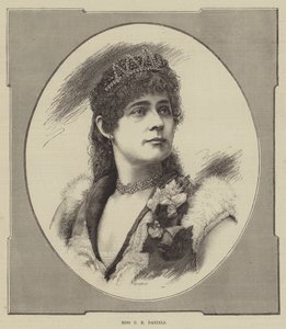 Miss C E Daniels by English School