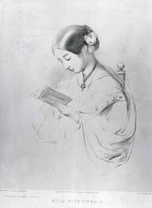 Miss Florence Nightingale, 1854 by English School