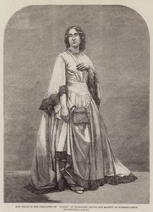 Miss Heath in the Character of Juliet, as performed before Her Majesty at Windsor Castle