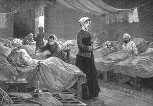 Miss Nightingale in the Barrack Hospital at Scutari