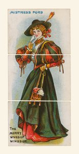 Mistress Ford, The Merry Wives of Windsor by English School