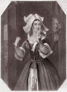 Mistress Page (The Merry Wives of Windsor) (circa 1838) from Gallery of the Women of Shakespeare