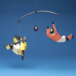Mobile of Footballers