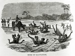 Mode of Salutation, illustration from 