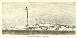 Modern Lighthouse, Alexandria by English School