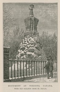 Monument in Toronto, Canada
