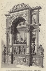 Monument of the Doge Vendramini, Venice, Latter Part of Fifteenth Century by English School