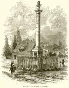 Monument to Wolfe at Quebec