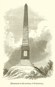 Monument to the Memory of Rutherford by English School