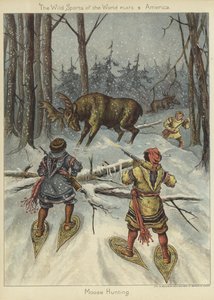 Moose Hunting by English School