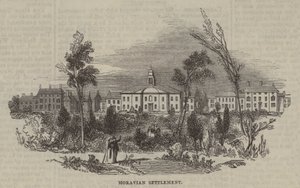 Moravian Settlement by English School
