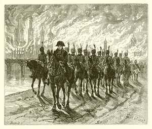 Moscow in Flames by English School