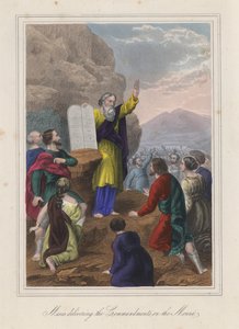 Moses Delivering the Ten Commandments