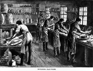 Moulding Flatware, 19th Century by English School