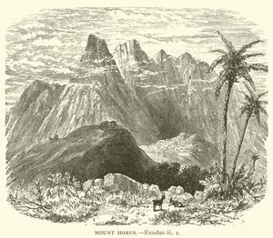 Mount Horeb, Exodus by English School