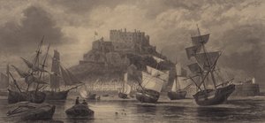 Mount Orgueil Castle, Jersey by English School