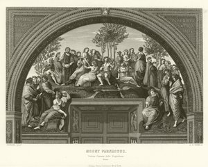 Mount Parnassus by English School