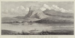 Mountain of the Holy Cross (Stavro Vouni), Cyprus, View from near Larnaca