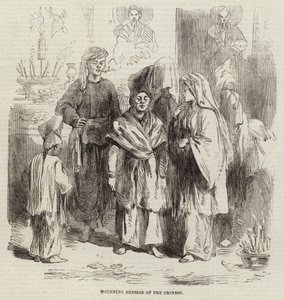 Mourning Dresses of the Chinese by English School