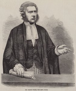 Mr Baron Wilde, the New Judge by English School