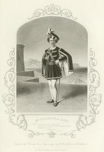 Iago, Othello, Act II, Scene I by English School